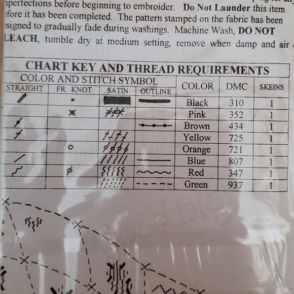 Tobin Home Crafts Good Night Embroidery Pillowcases - Picture 4 of 4